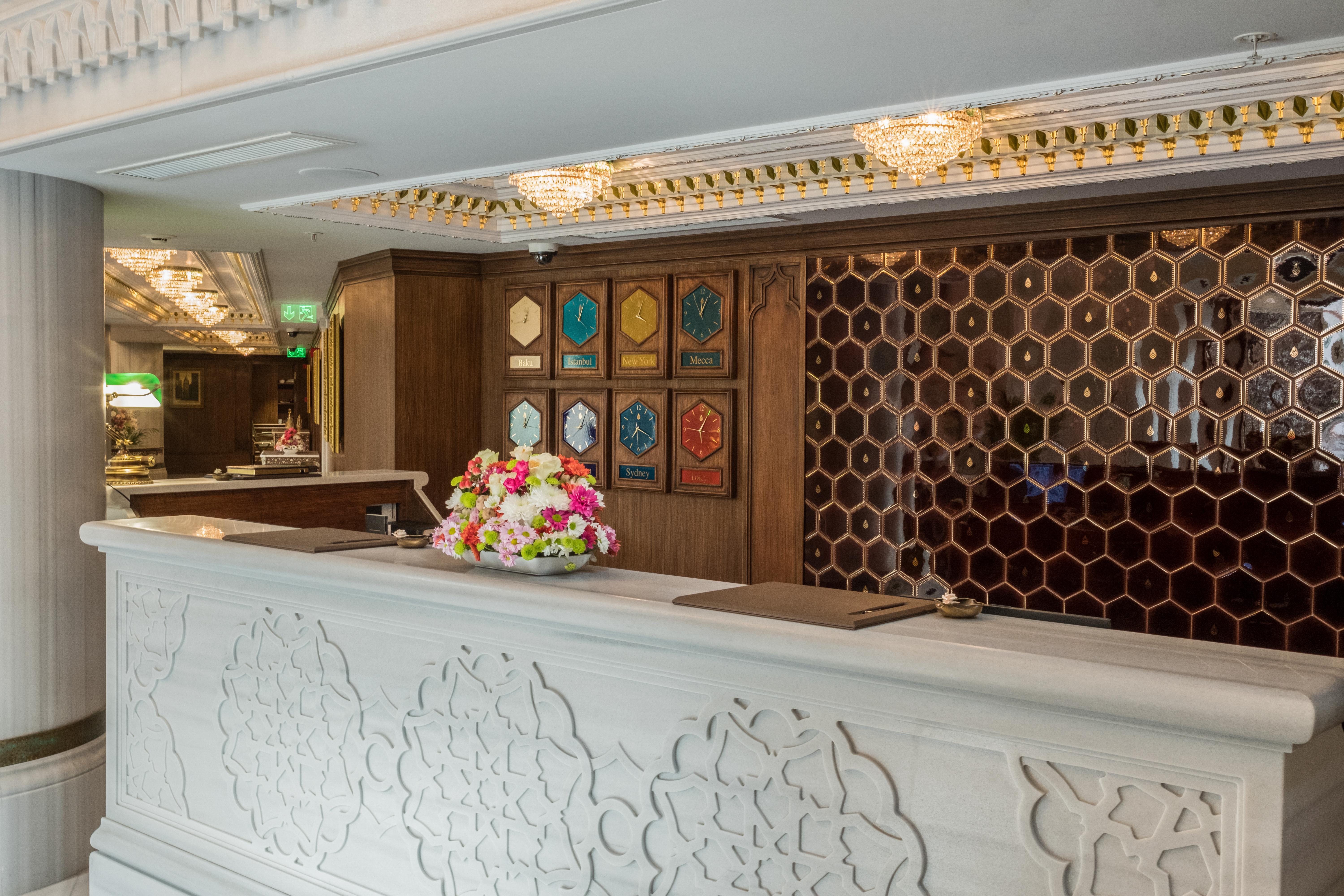 Ajwa Sultanahmet - Preferred Hotels Lvx Collection Istanbul Exterior photo Reception desk at the hotel